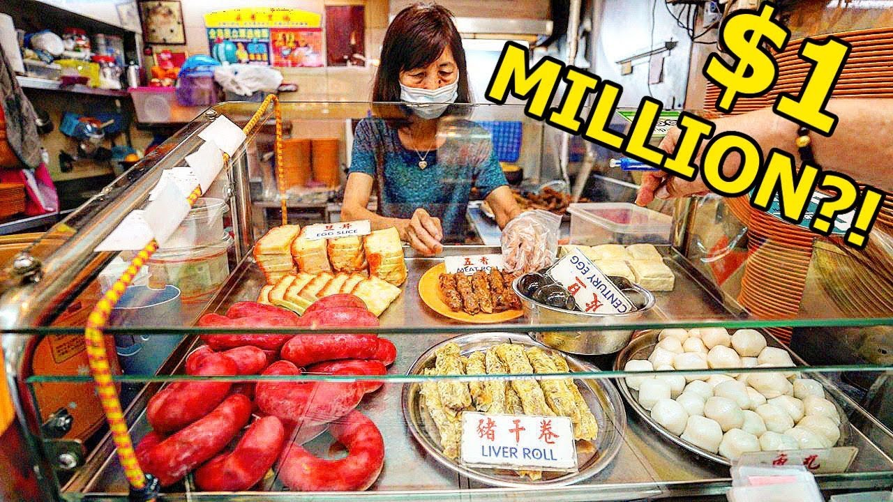 Chinatown Singapore Street Food!🇸🇬 $1 MILLION DOLLAR HAWKER RECIPE? Maxwell Hawker Centre Food 2022!