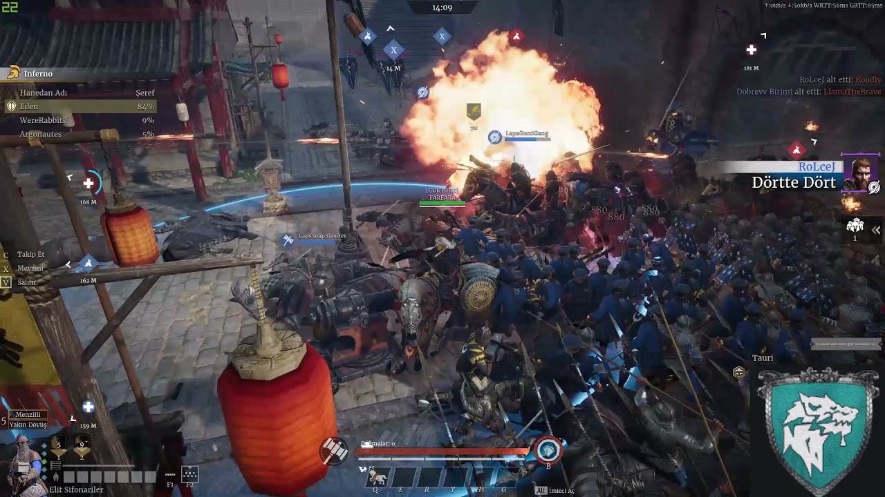 GOKTURK vs Eden // Tauri Defence // 14.09.2021 // Conqueror's Blade TW // S8