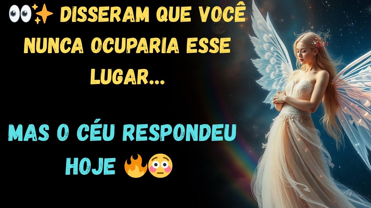 👀✨ Disseram Que Você Nunca Ocuparia Esse Lugar… Mas o Céu Respondeu Hoje 🔥😳