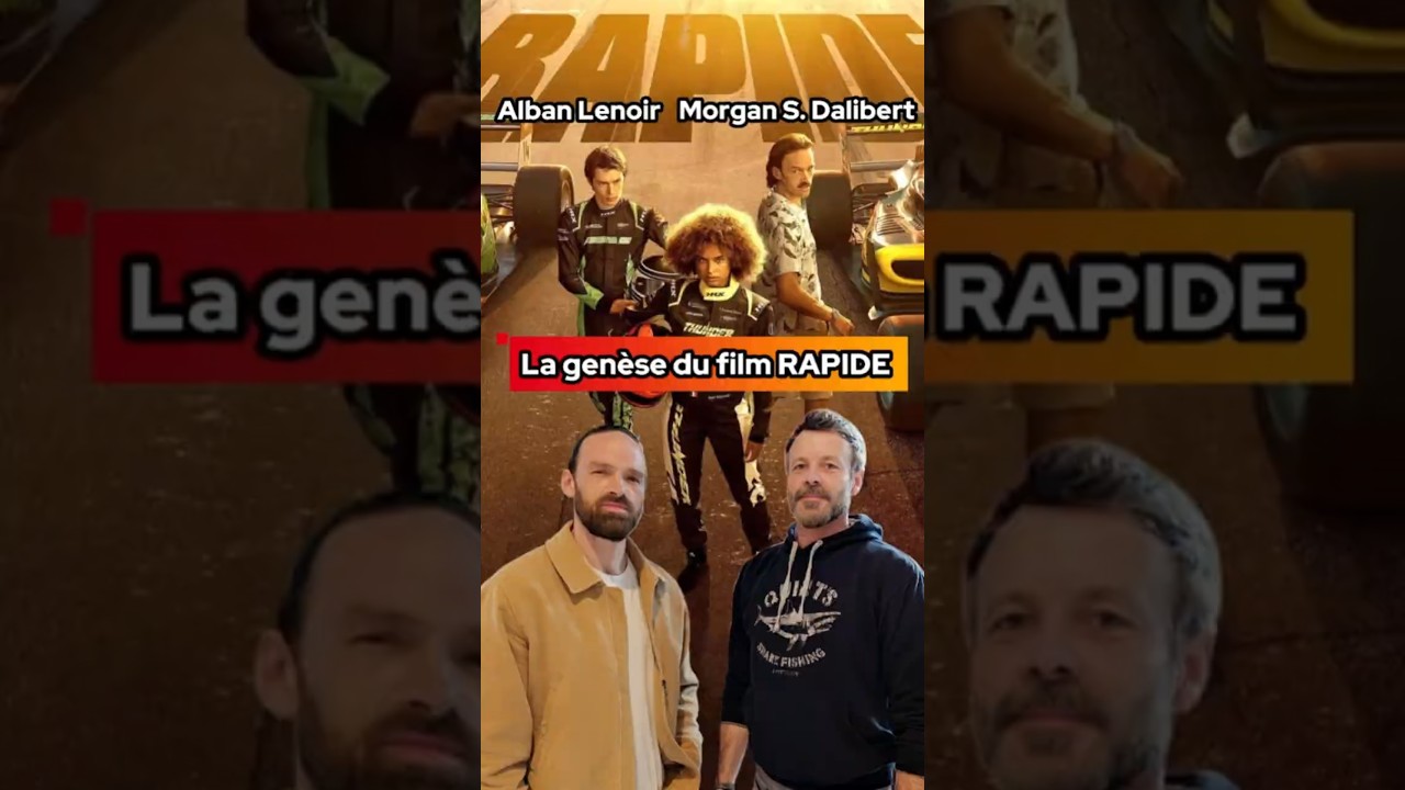 💥 #interview Alban Lenoir & Morgan Dalibert : d'o&ugrave; leur est venue l'envie de faire le film RAPIDE 🏎️