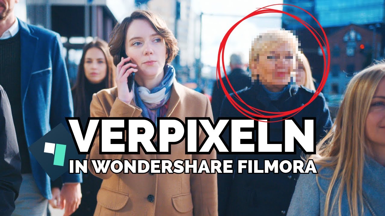 Nummernschilder & Gesichter verpixeln in Wondershare Filmora
