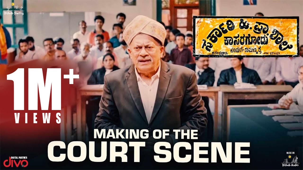 Making of the Court Scene | Sarkari Hi. Pra. Shaale, Kasaragodu | Anant Nag | Rishab Shetty