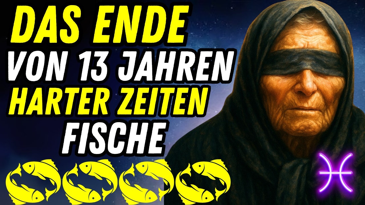 Fische, wussten Sie schon? Der Monat Januar 2026 bringt Ihnen 20 Jahre Glück!