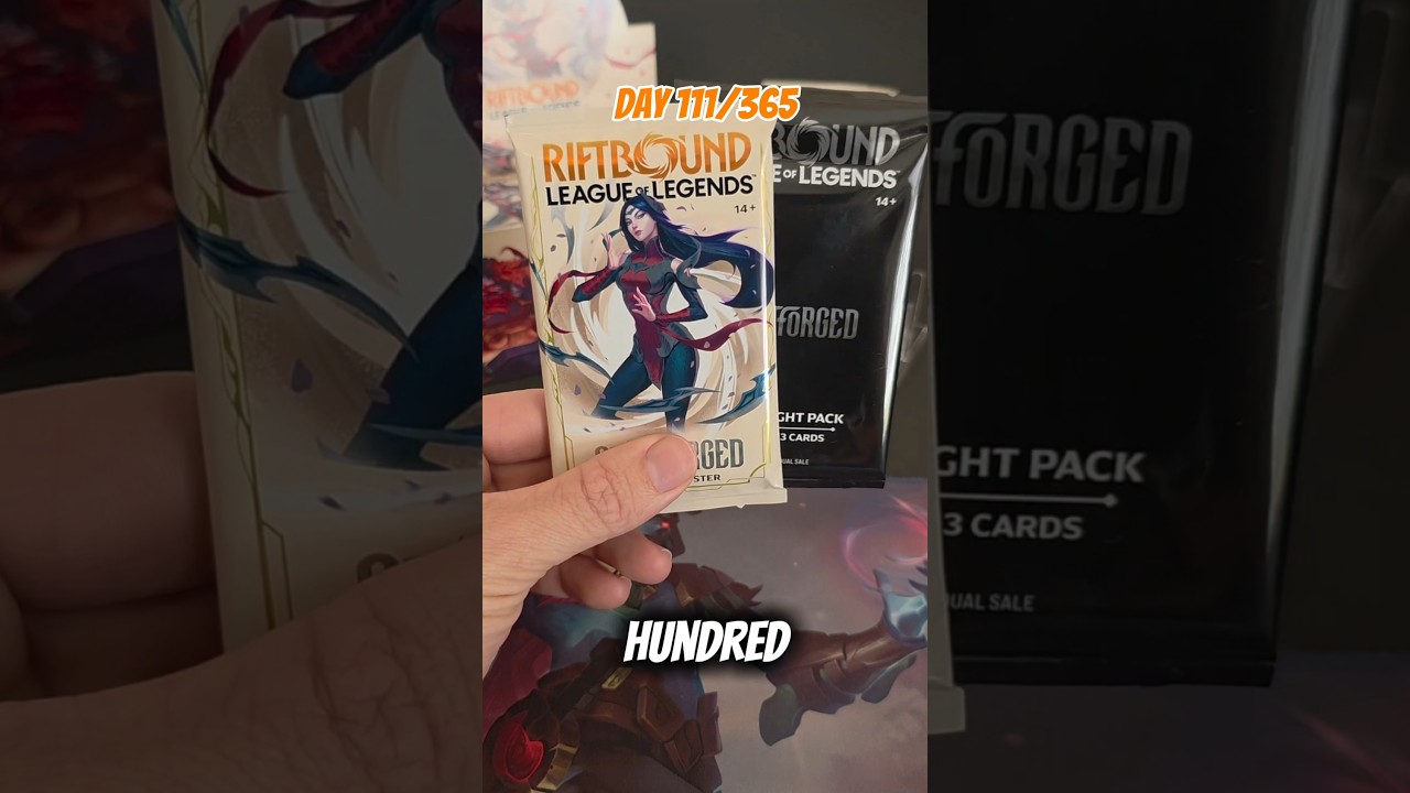 Opening A Riftbound Pack Every Day - 111 #Riftbound #leageoflegends #Spiritforged
