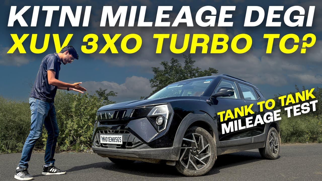 Mahindra XUV 3XO (131PS) Automatic Mileage Test using Tank-to-tank Method w/ Drive Impressions