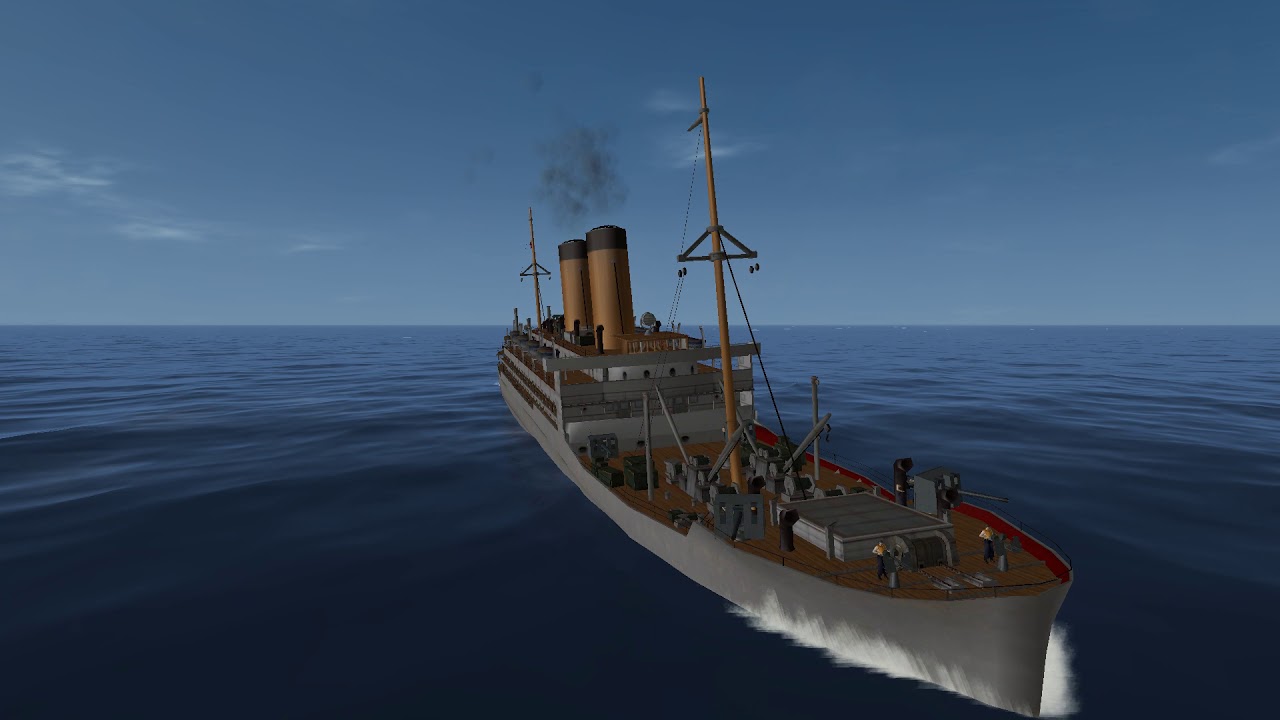 Very Slow Sinking Of The SS Esperia | Silent Hunter 3