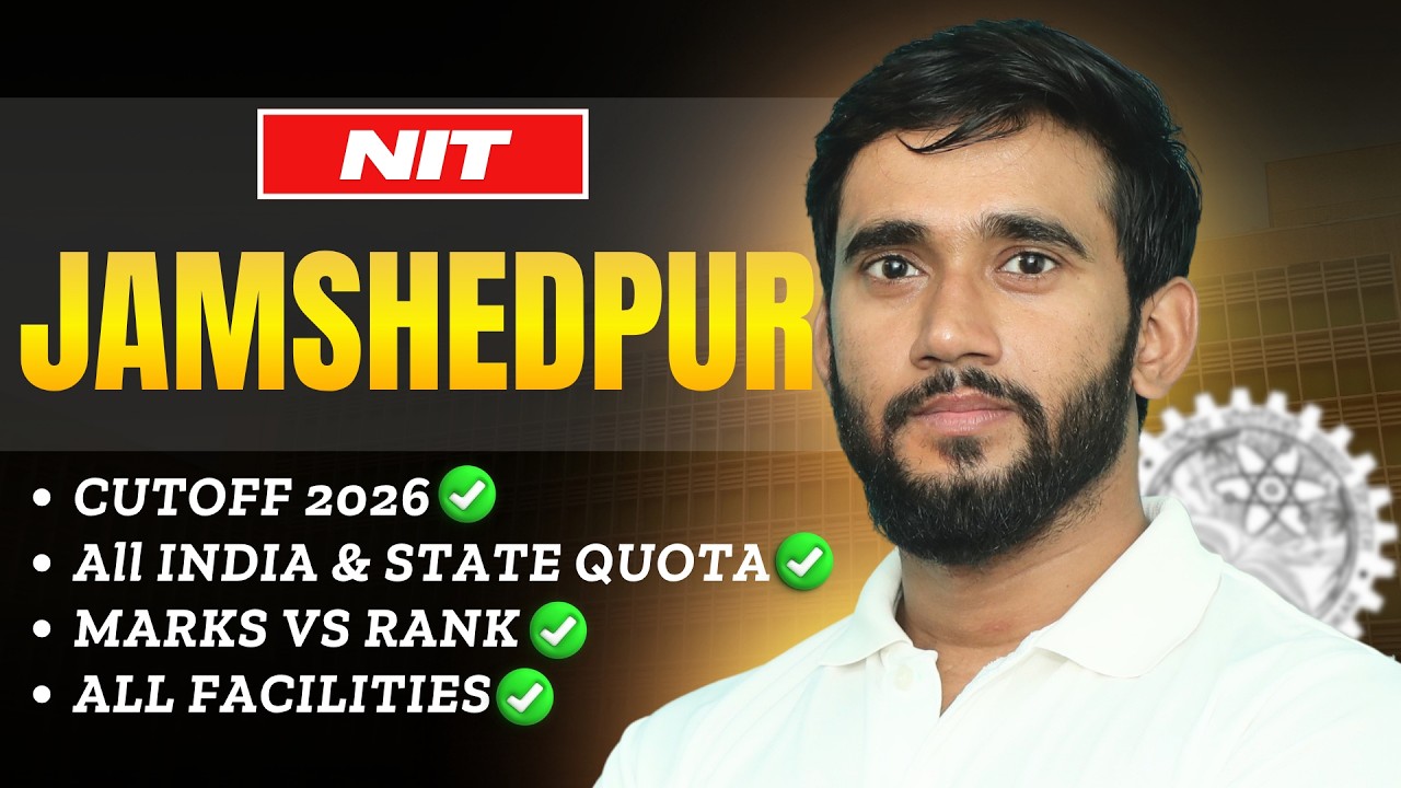 😱 NIT Jamshedpur Cutoff 2026 + Placement Reality 💰 (CSE/ECE/EE Truth!)