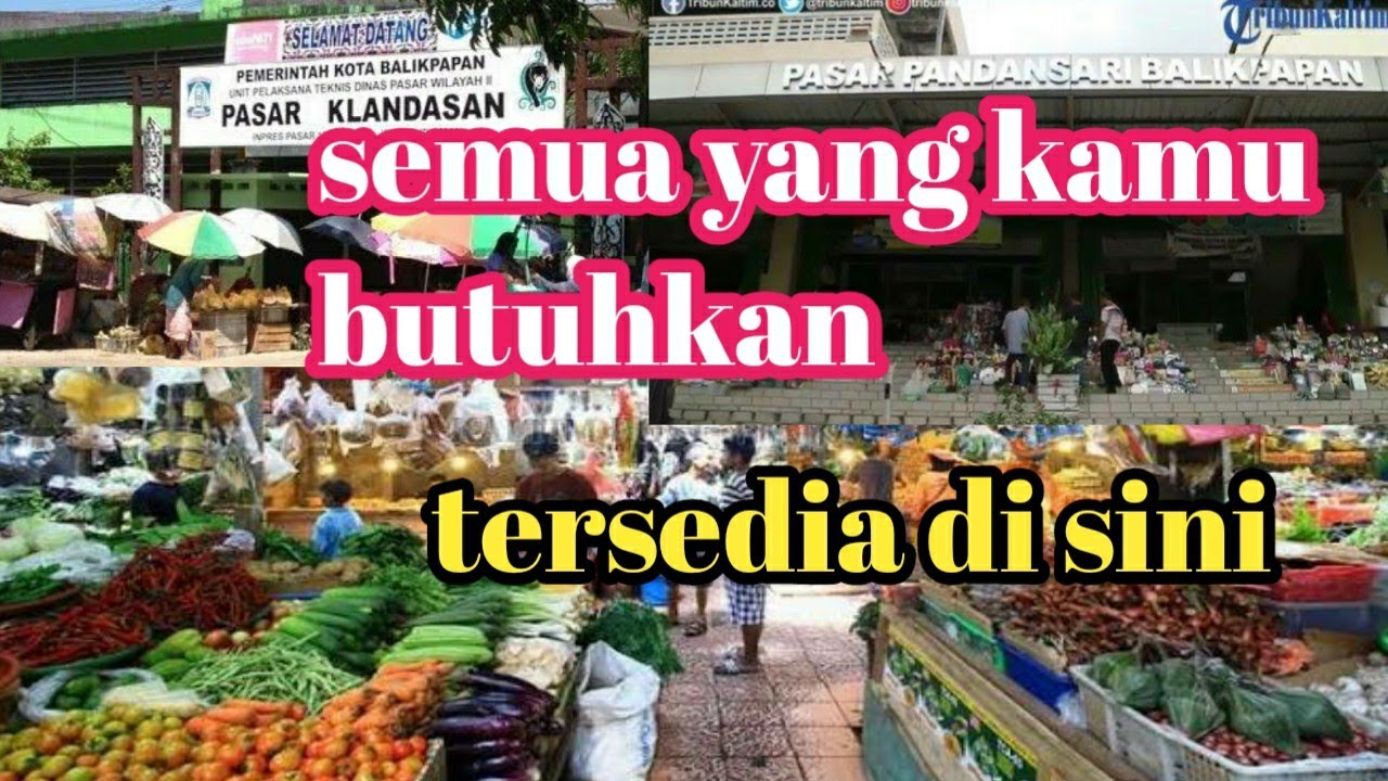 GREBEK PASAR BALIKPAPAN,, #pasar #pasartradisional