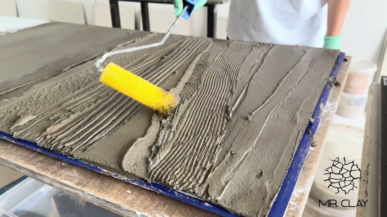 Claybeton for Travertine technique | ClayBeton | Travertino| MR. CLAY