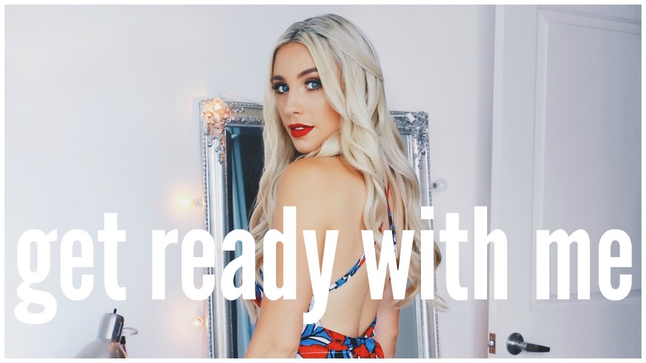 Summer Wedding Makeup & Outfit