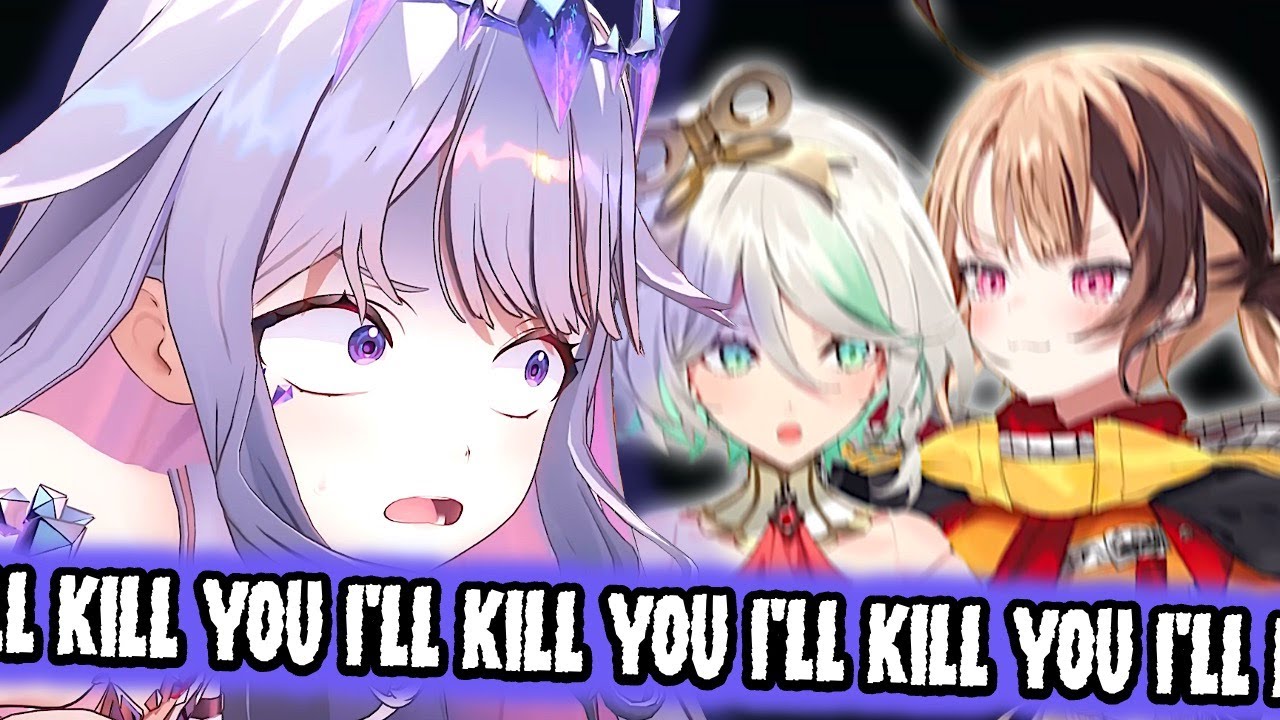 The AUTOFISTER banters throughout the whole collab till Biboo can't stand it anymore...