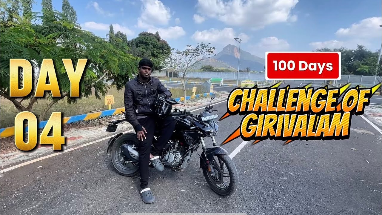 Day 04 🏔️🏍️🙏🏻✨ 100 days challenge of Girivalam Thiruvannamalai