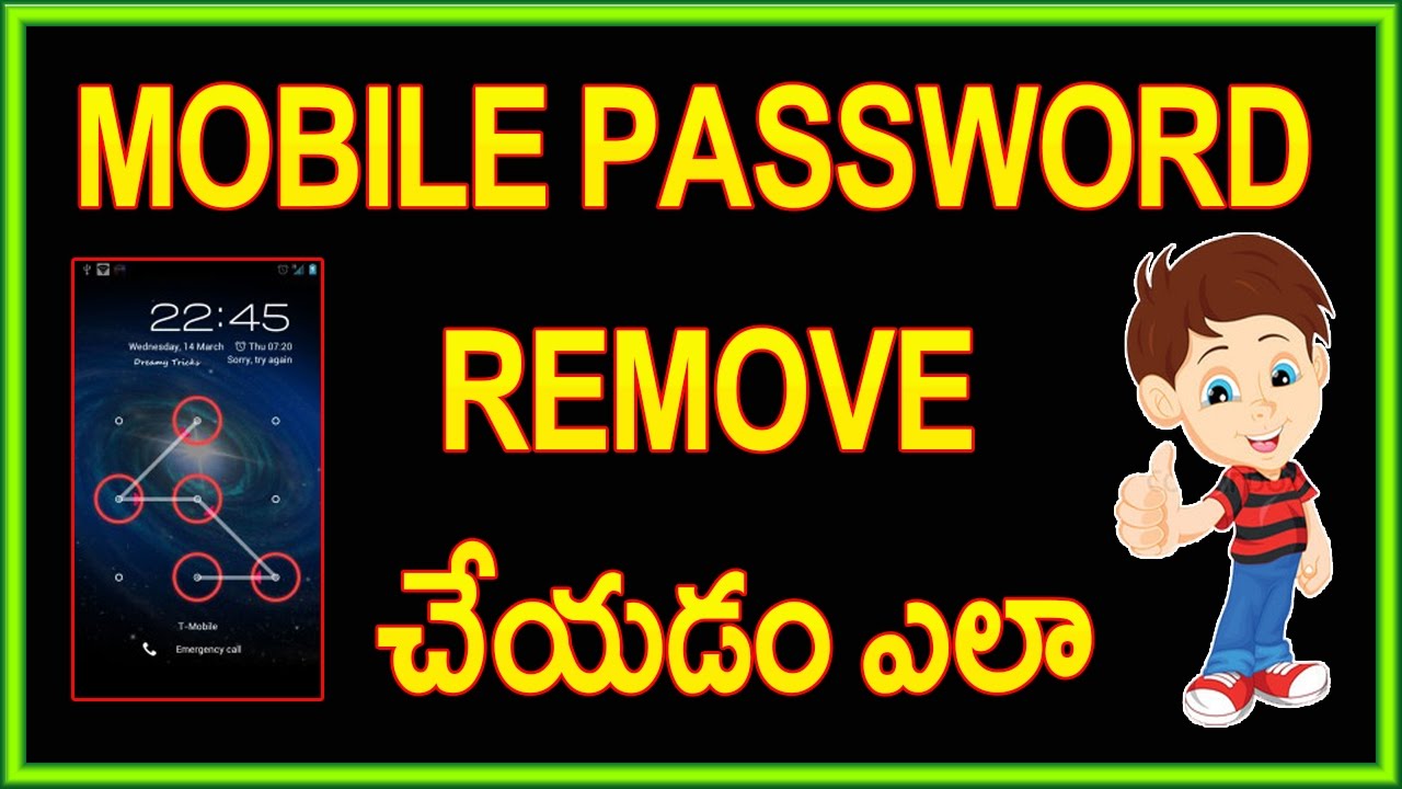 How to Remove Forgotten Password For Android Devices | Telugu