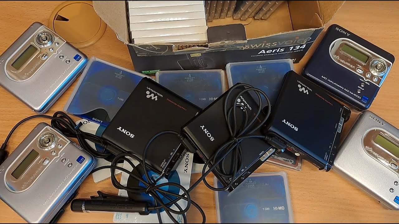 MiniDisc, HiMD - czyli muzyka w kieszeni, a nie w chmurze