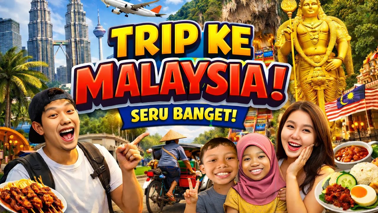 PERTAMA KALI FAMILY TRIP MALAYSIA !! VILMEI WILLIE, LILIS, RAMA!!