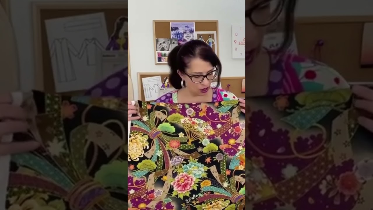 Hidden meaning in Japanese fabric