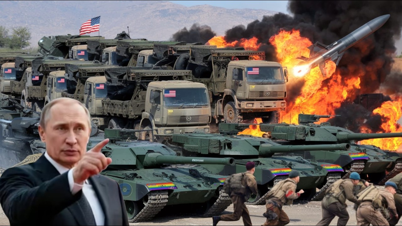 Trapped! NATO Tank Shipment to Ukraine Halted at the Border &mdash; See What Happened! &mdash; ARMA 3