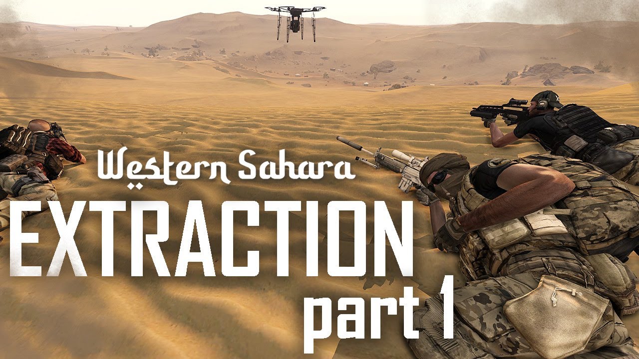 Extraction Part1 - Hack Laptop - Arma 3 Western Sahara Creator DLC