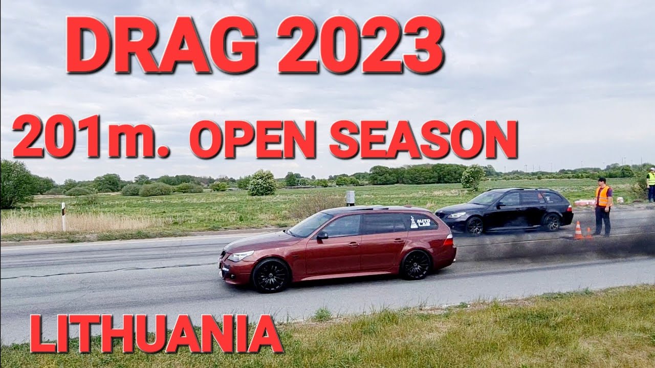 Klaipėda DRAG RACE 2023. 201 m OPEN SEASON Драги в Клайпеде. #drag #dragas #klaipėda #race