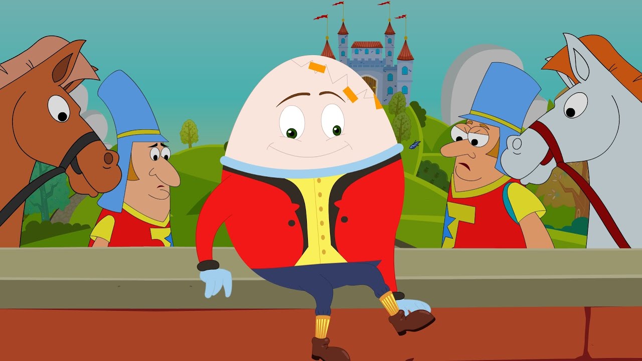 أغاني أطفال | رسوم متحركة للاطفال | أناشيد أطفال | Humpty Dumpty Song for Childrens