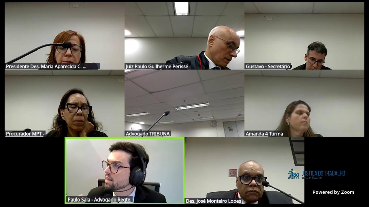 Sessão de 14/10/2025 da 4ª Turma - TRT1