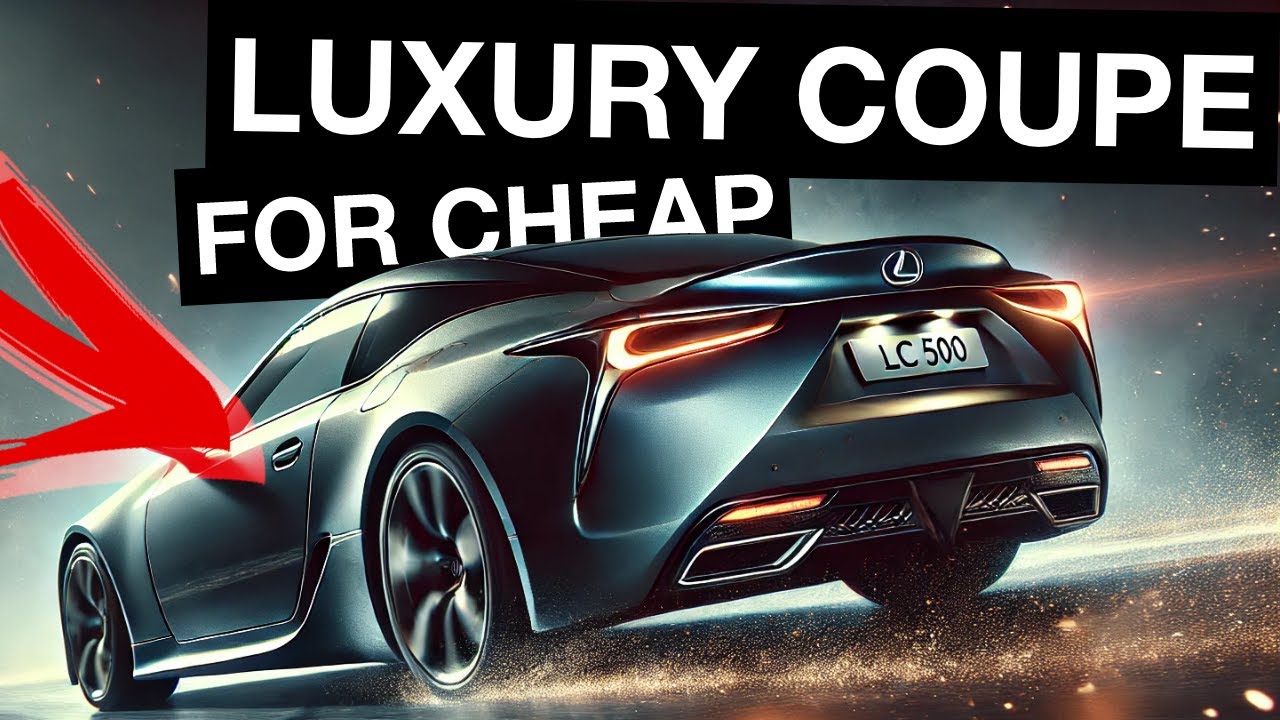 LUXURY COUPES THAT DEPRECIATED LIKE CRAZY (BUT STILL TURN HEADS)