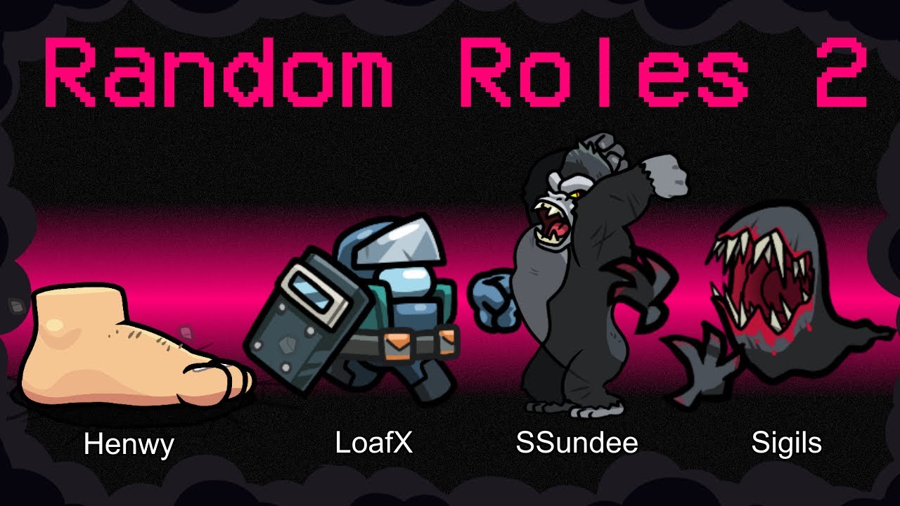 *NEW* RANDOM ROLES 2 in AMONG US (Town Of Us)