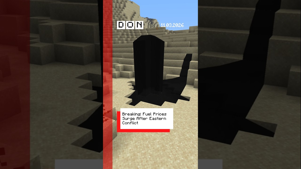 Breaking: Fuel prices surge after eastern conflict. #daily #minecraft #news