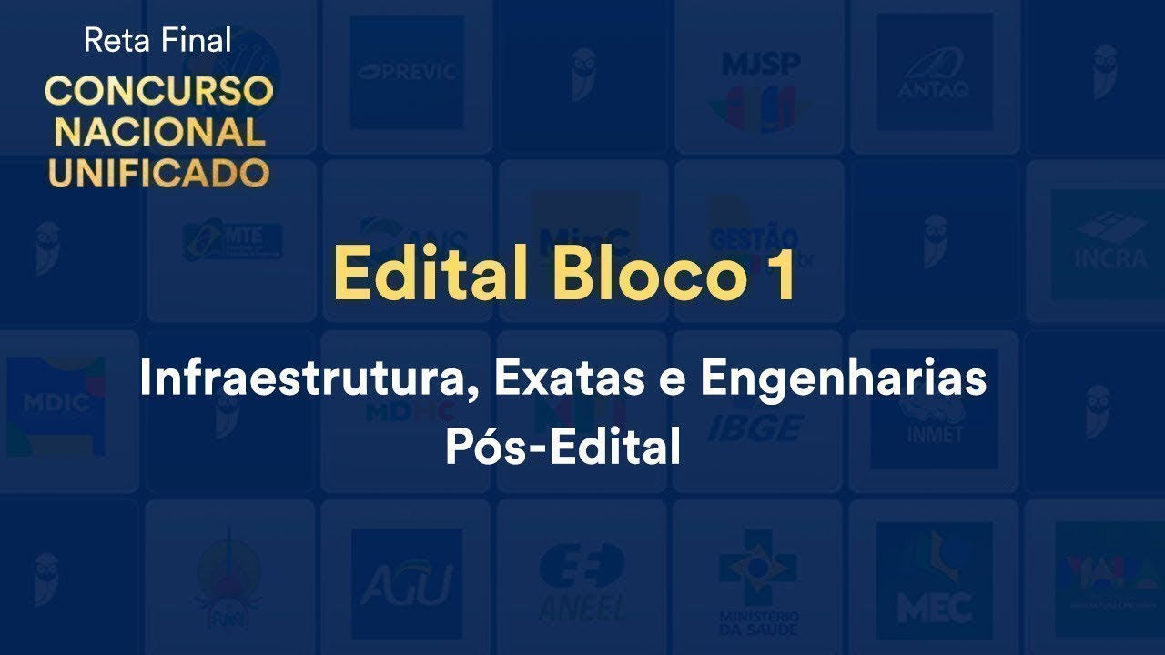 Reta Final CNU Edital Bloco 1: Lei nº 11.488/2007 e alterações - Prof. Arthur Conde
