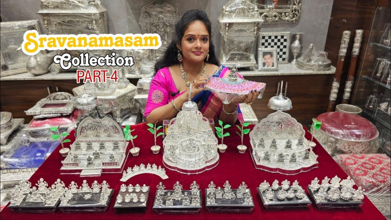 Sravana Masam Latest silver collection || part-4 | Latest collection | online shopping