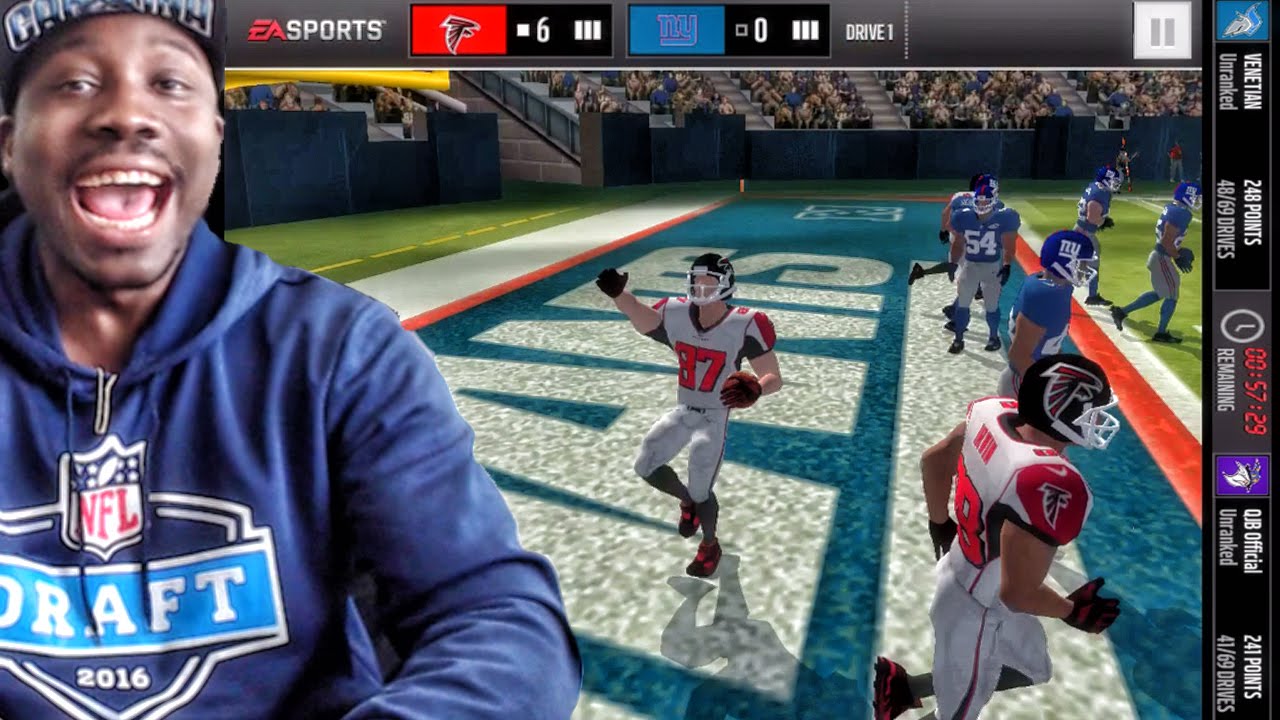 MOST CLUTCH PLAYER IN LEAGUE HISTORY! Madden NFL 16 Mobile Gameplay