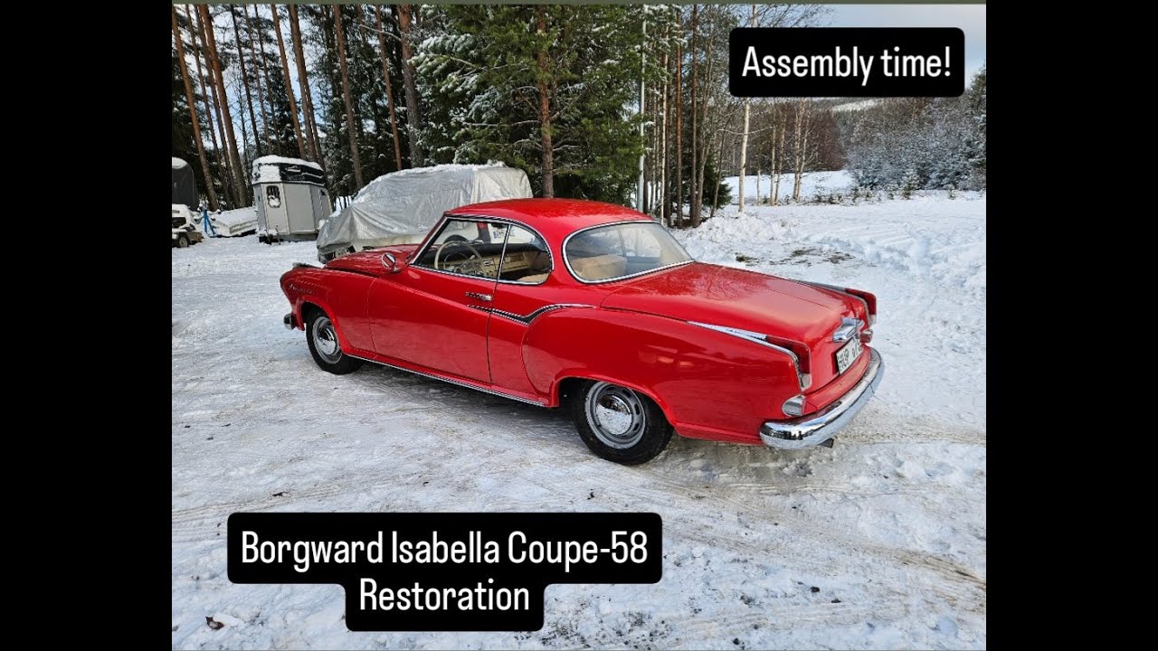 Borgward Isabella Coupe -58 Restoration Ep8