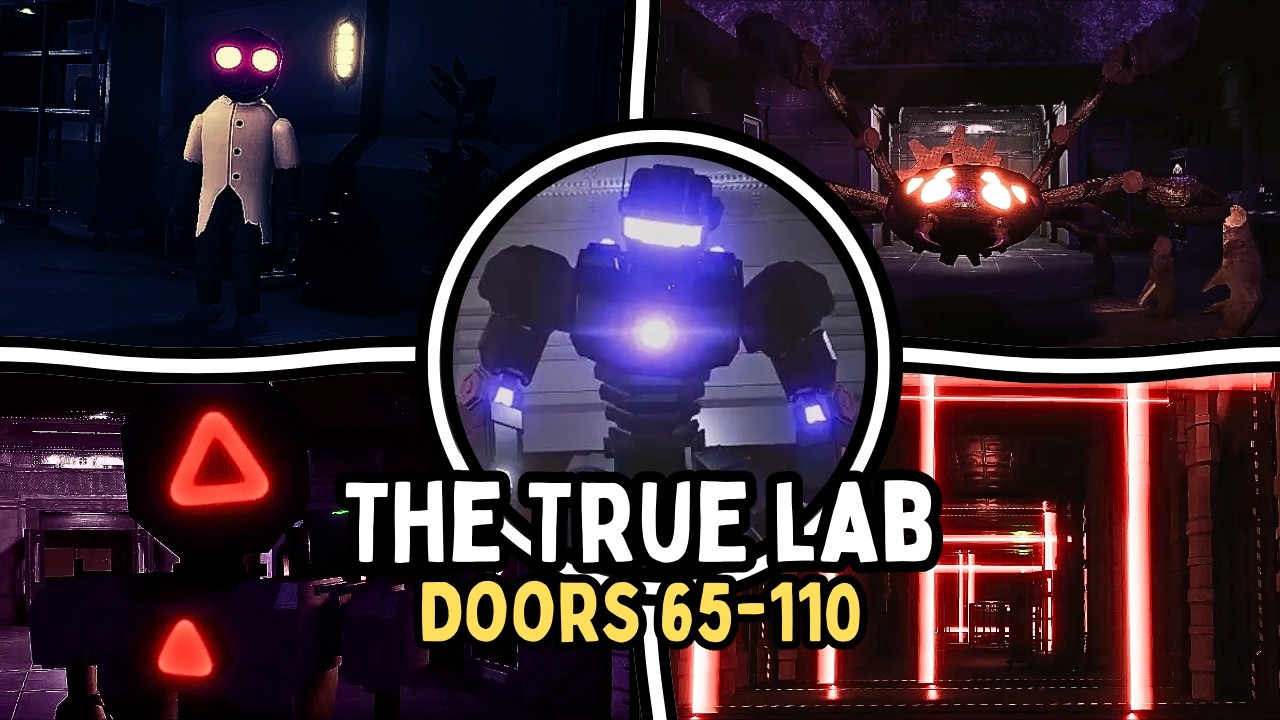 Roblox Paradox - The True Lab (Doors 65-110) [FULL WALKTHROUGH]