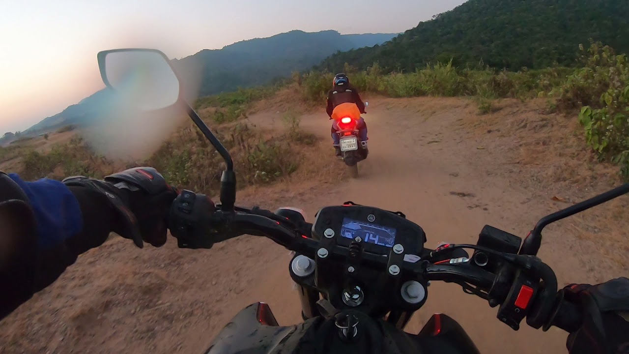Yamaha FZS FI V3 Bs4 || Hill, Off-Road Ride