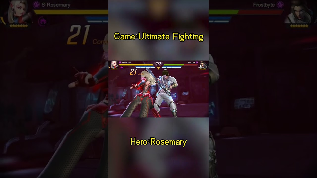 Rosemary | Ultimate Fighting Character Showcase | Beauty with a whip. Hot And Strong!