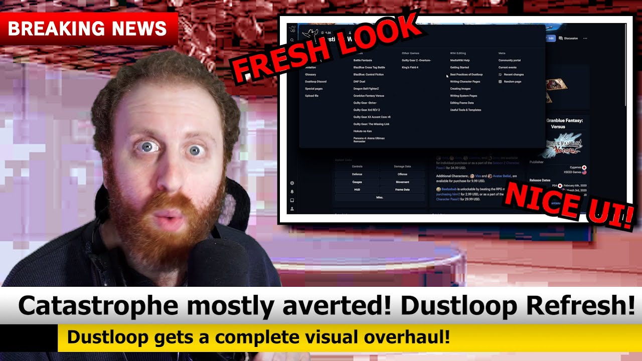 Dustloop Wiki Overhauled! DONUTS? Guilty Gear Rev2 Needs Help! - Today In Dustloop