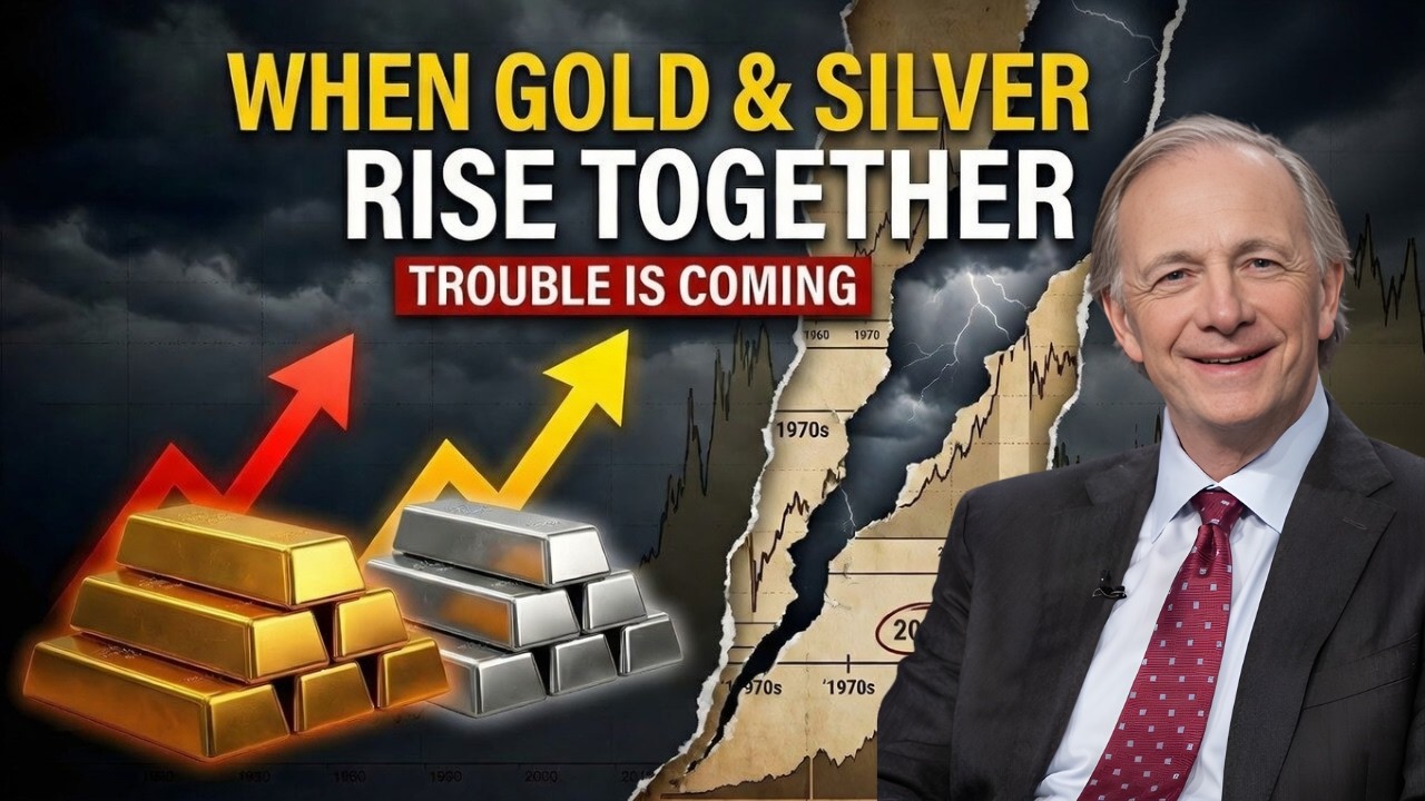 Ray Dalio: When Gold & Silver Rise Together: History Says Trouble Is Coming