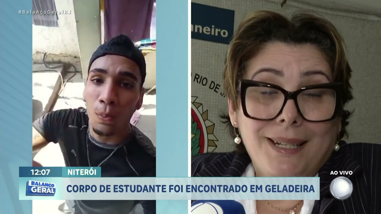C0RP0 DE UNIVERSITÁRIO FOI ENCONTRAD0 EM GELADEIRA