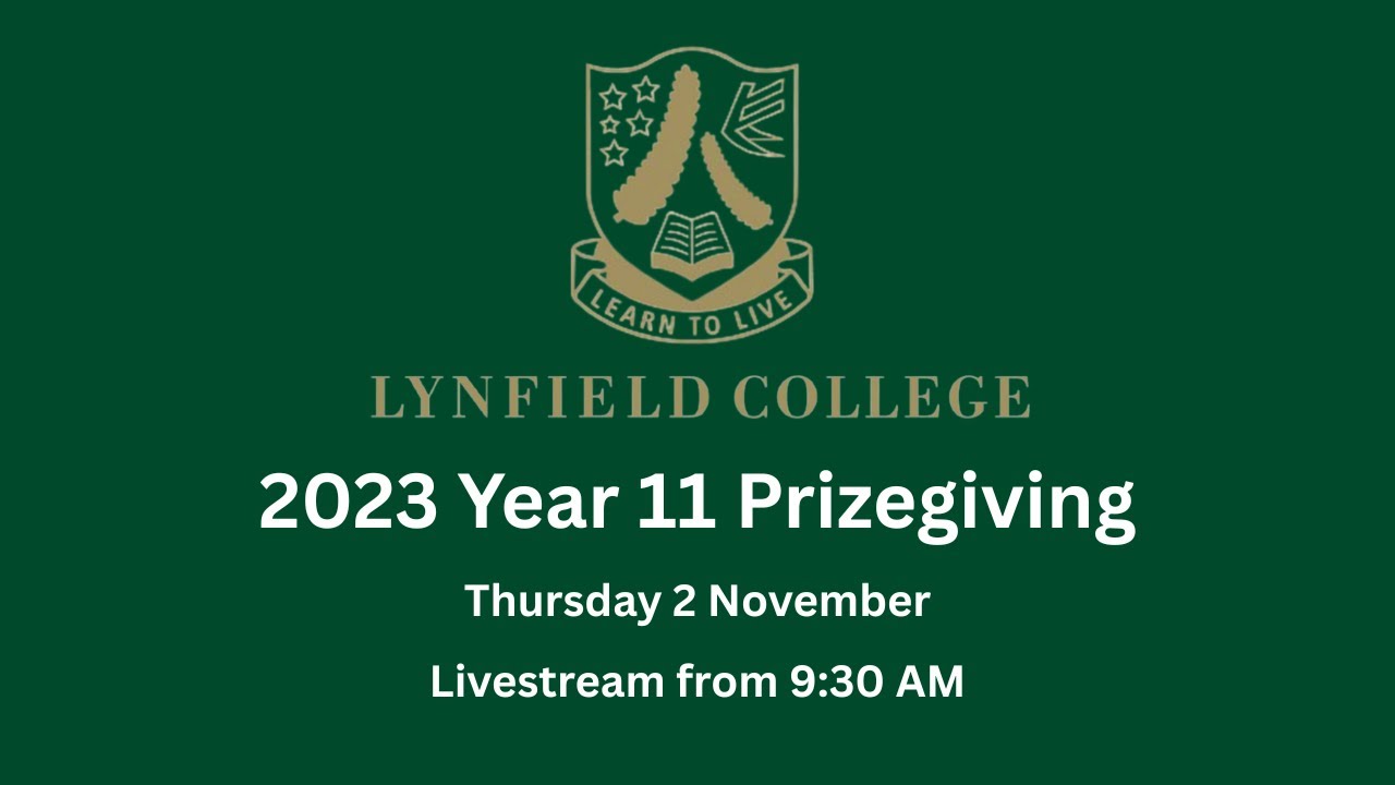 2023 Year 11 Prizegiving
