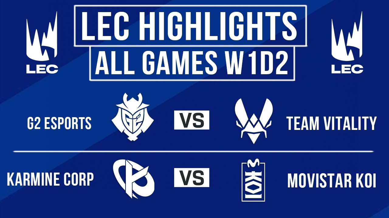 LEC Highlights ALL GAMES Week 1 Day 2 | LEC Summer 2026