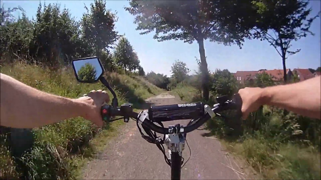 E-Scooter Testfahrt 1000W 48v Just Fore Fun