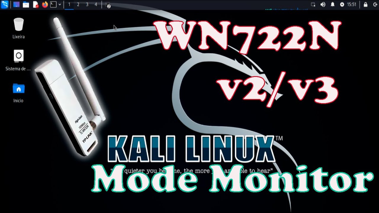 Como Instalar Adaptador WiFi WN722N v2 v3 no Linux