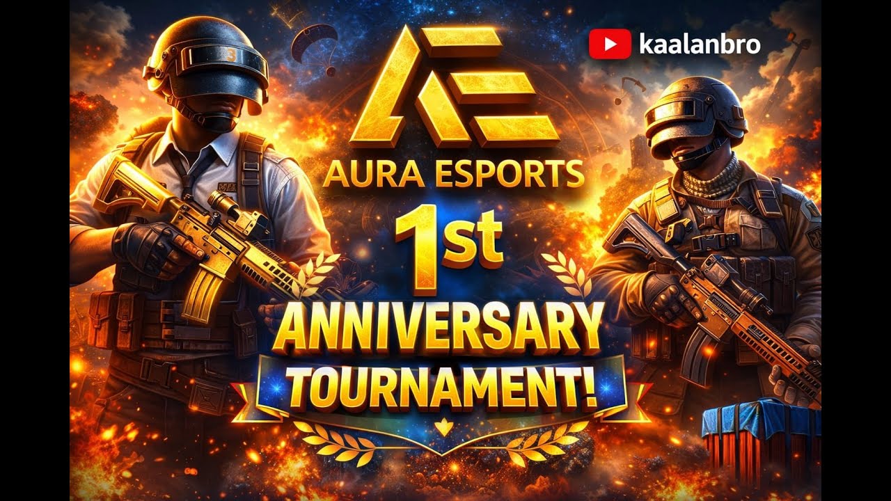 #AuraeSports#ANNIVERSARY BASH #PUBG
