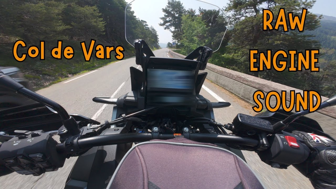 Col de Vars - RAW ONBOARD SOUND - SPORTS ROAD - Honda Africa Twin CRF1100L Adventure Sport