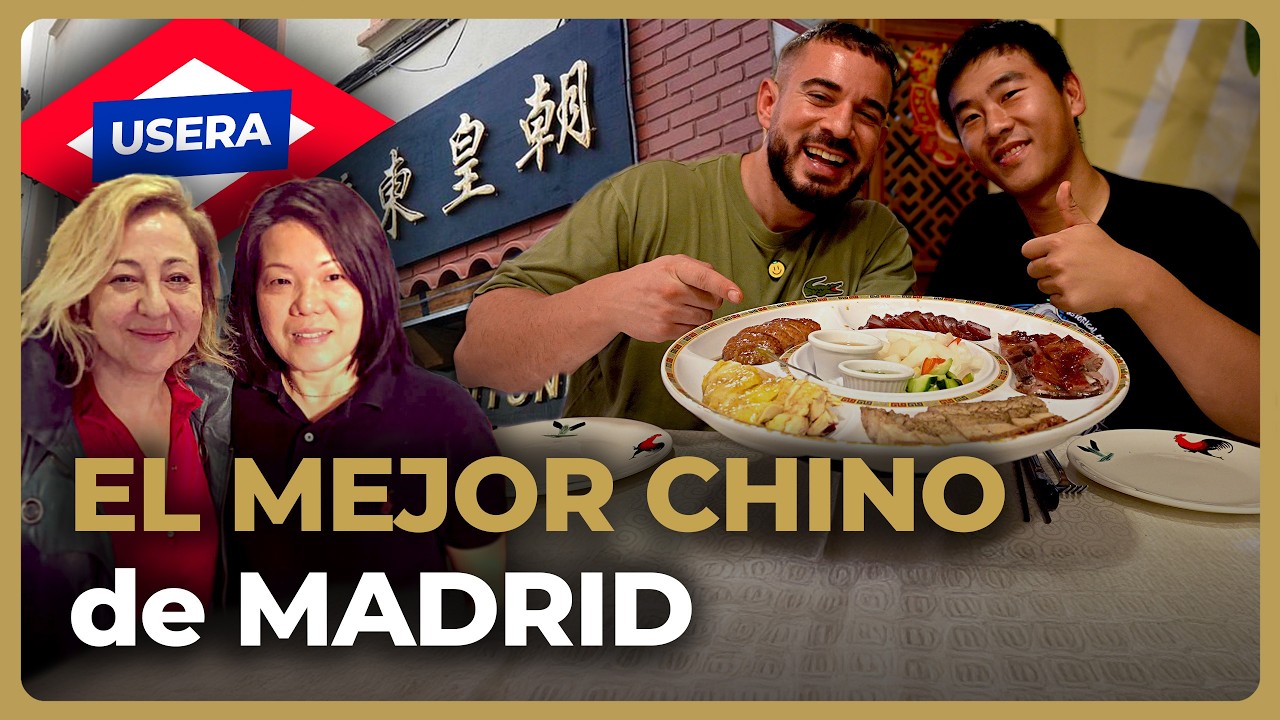 Cen&eacute; en el MEJOR RESTAURANTE CHINO de MADRID en USERA con mi amigo CHINO