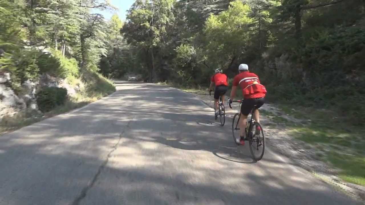 Cycling the Mont Ventoux - Tour de France ascent from Bedoin