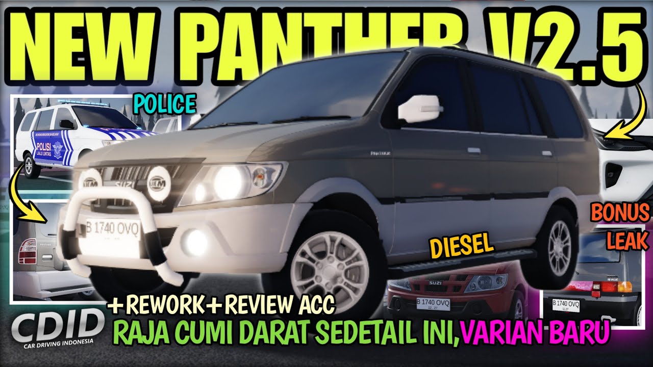 REVIEW DETAIL PANTHER BARU, POLISI, REWORK KING DIESEL OTW CDID UPDATE V2.5 | CDID Roblox Part 10