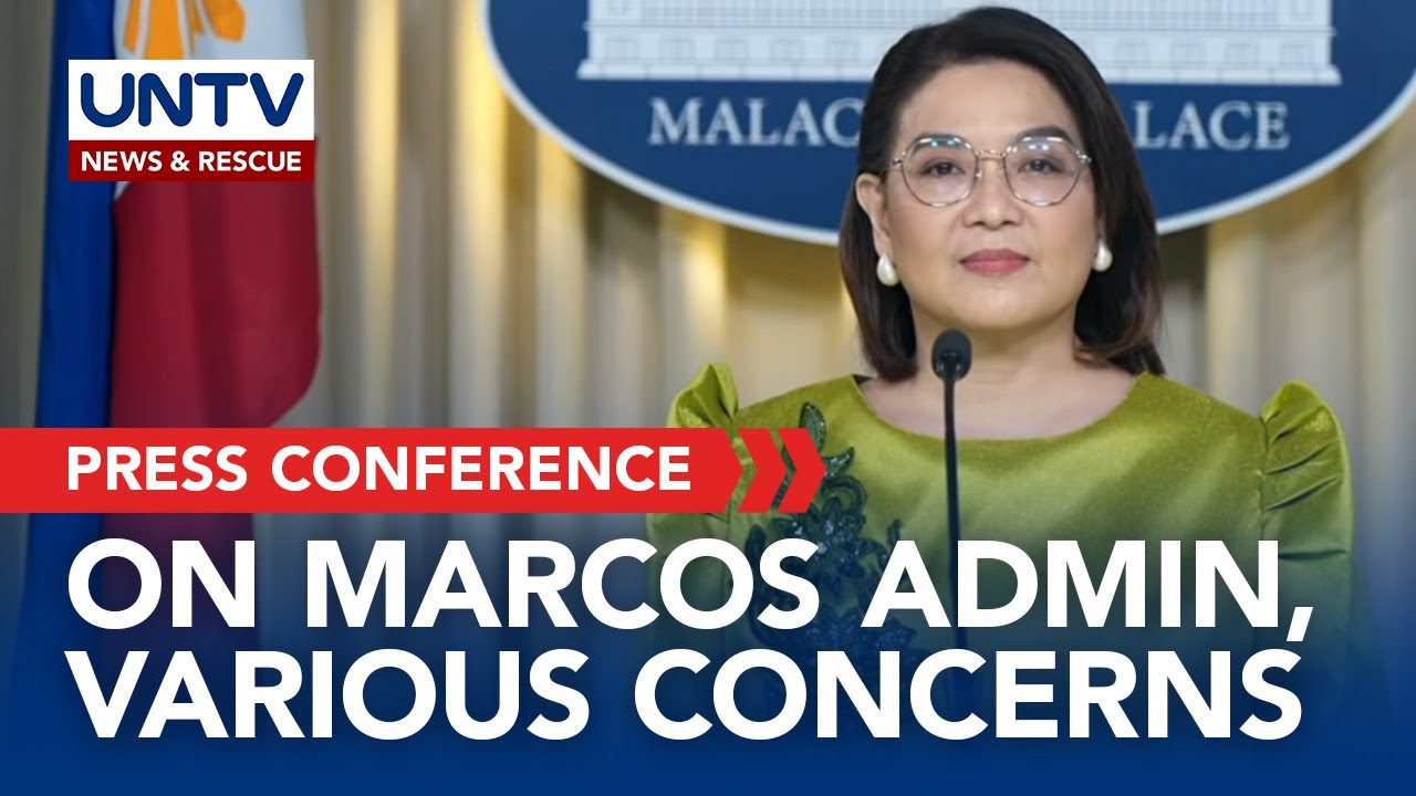 Palace Officer Usec. Claire Castro holds a press conference I January 29, 2026