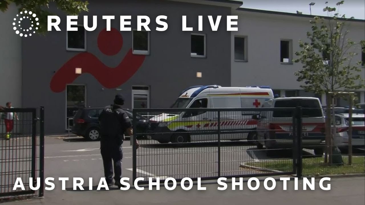 LIVE: Crime scene after Austria school shooting