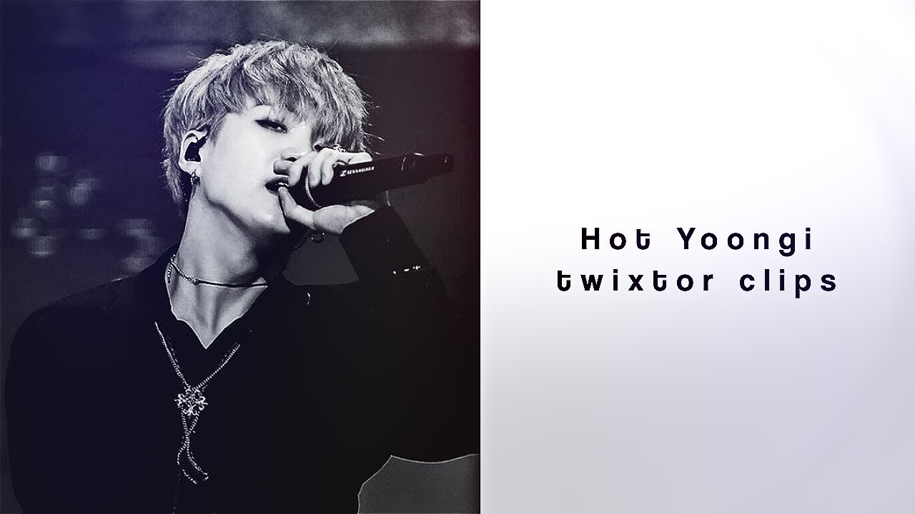 Hot Yoongi twixtor clips #1
